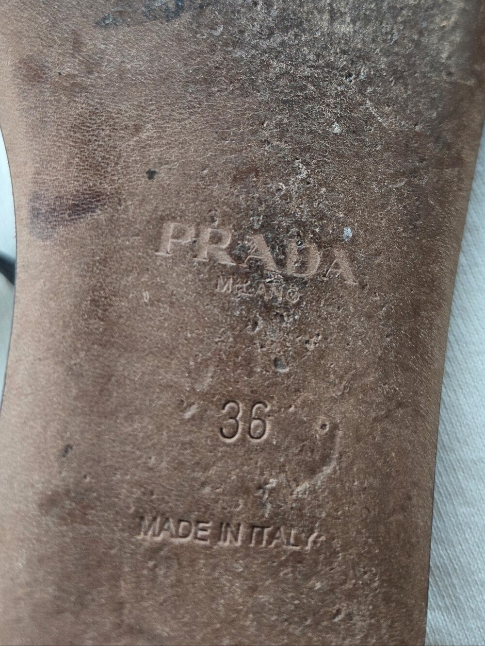 Prada Patent Leather Thong Sandals - Picture 9 of 11